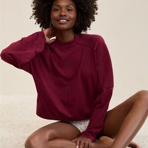 Aerie Cozy Mock-Neck T-Shirt
